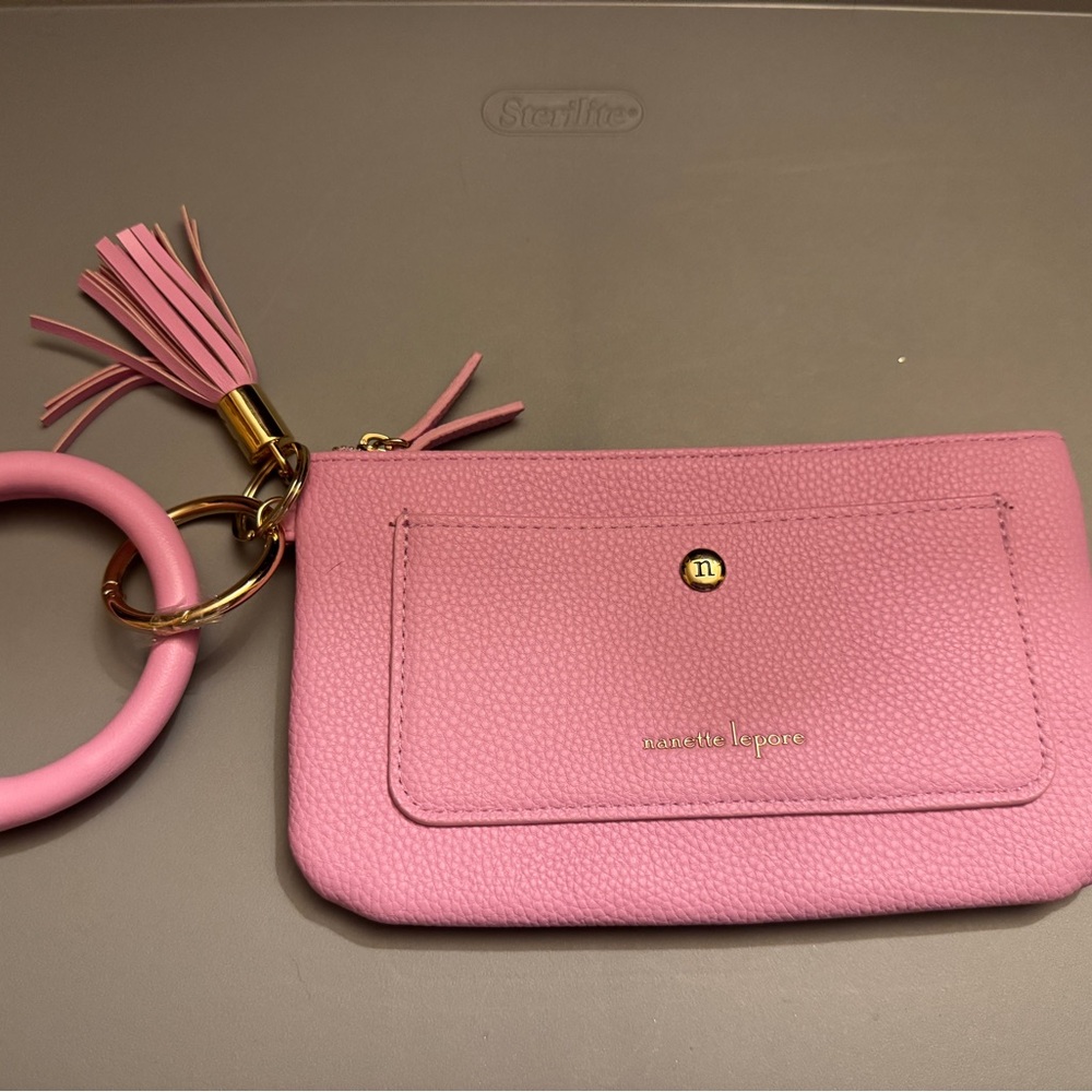 Nanette Lepore Wristlet with Attached O-Ring